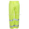 Men's Waterproof Lime Yellow High-Visibility Work Pants